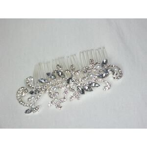 Rhinestone bridal hair comb, tiara, hairpiece, bridal prom hair comb party tiara